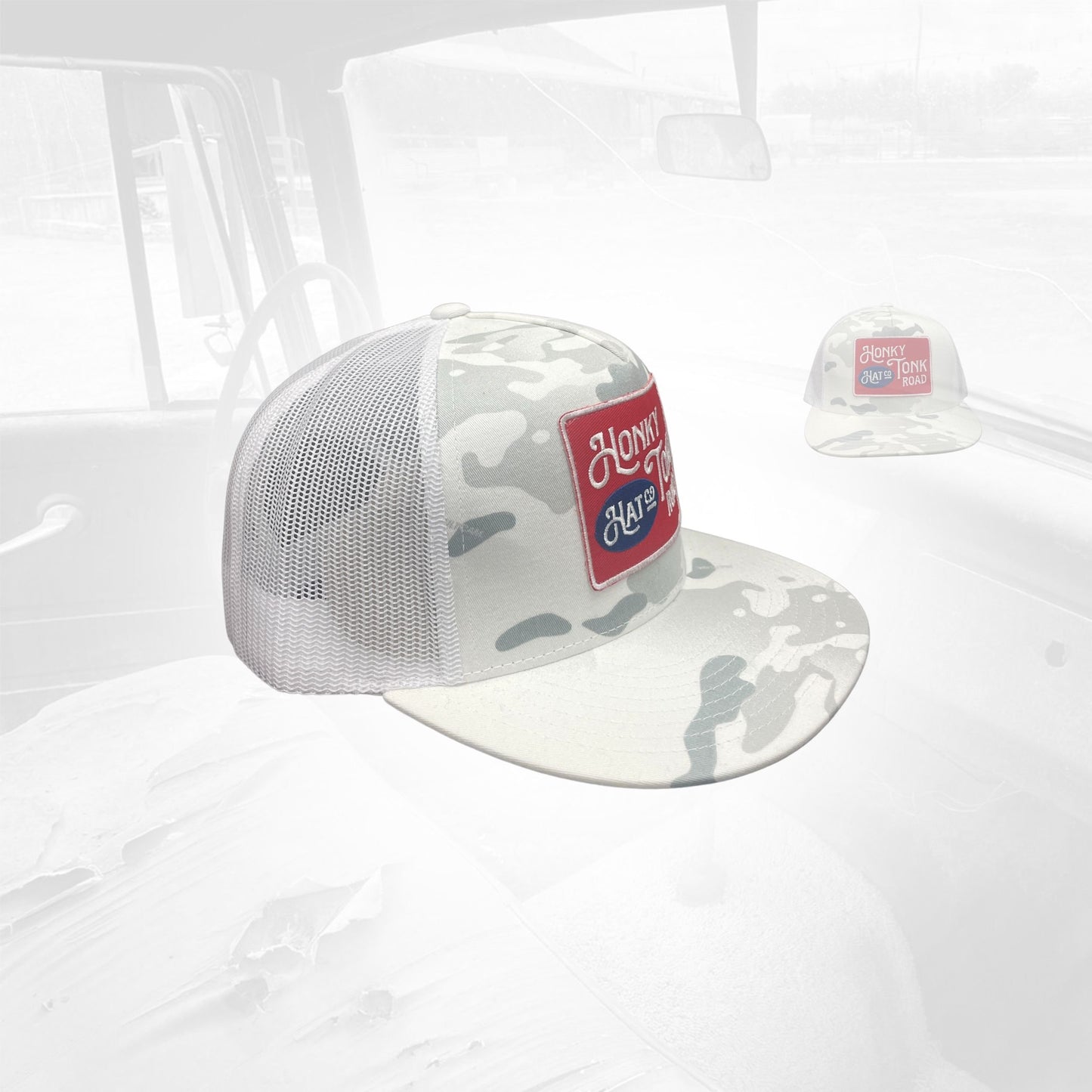 Cocaine Cowboy Camo Patch Hat