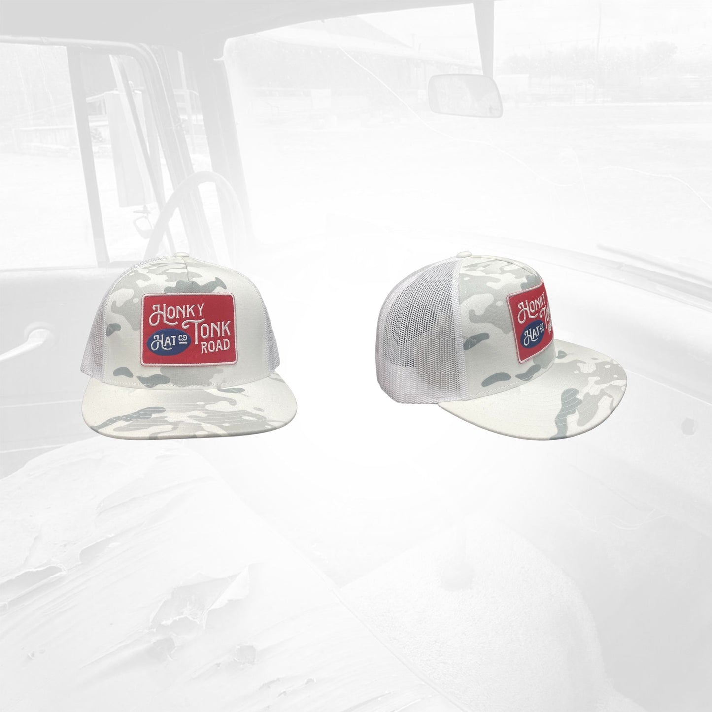 Cocaine Cowboy Camo Patch Hat