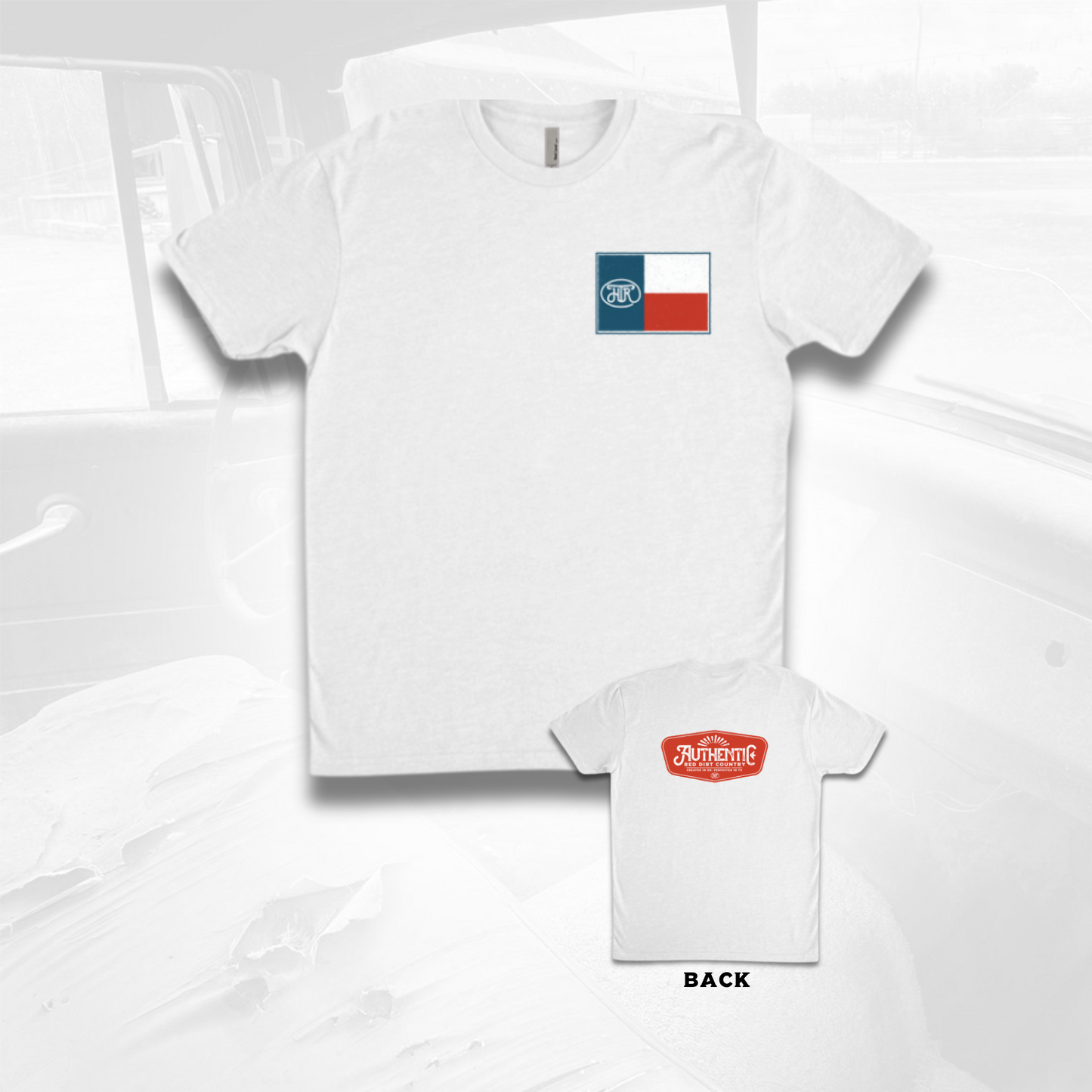 Honky Tonk Road Apparel Texas Flag Tee