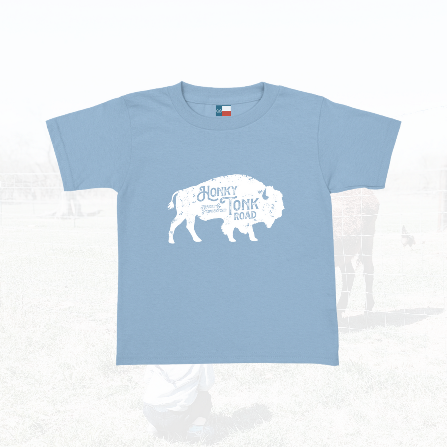 Blue Kids Graphic Tee