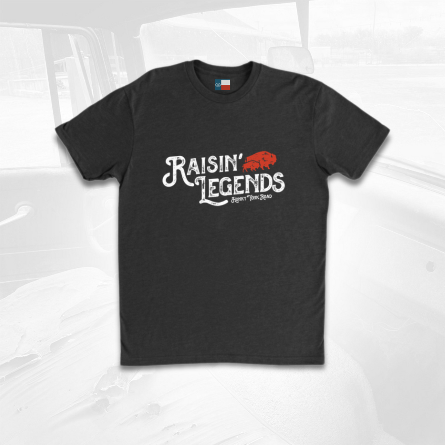 Raising Legends Black Ladies T-shirt