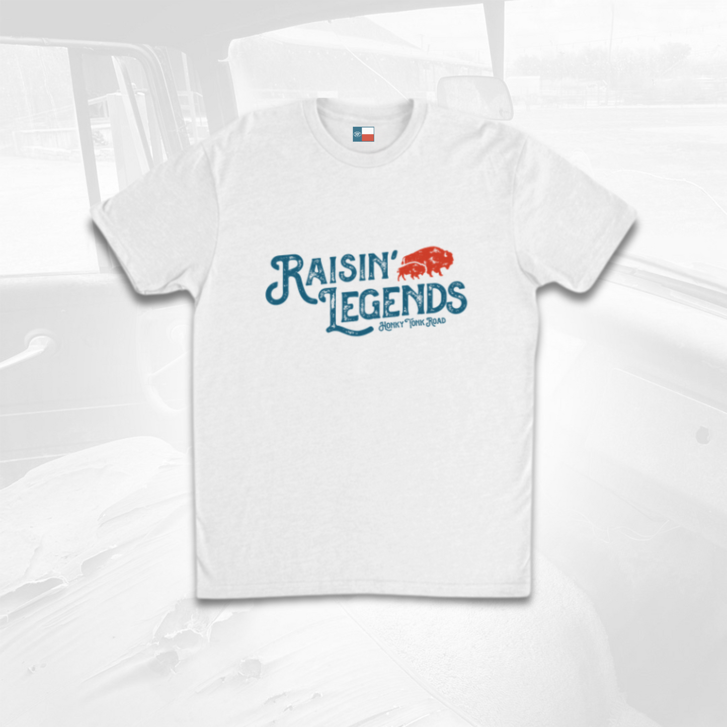 Ladies Raising Legends Tee in White