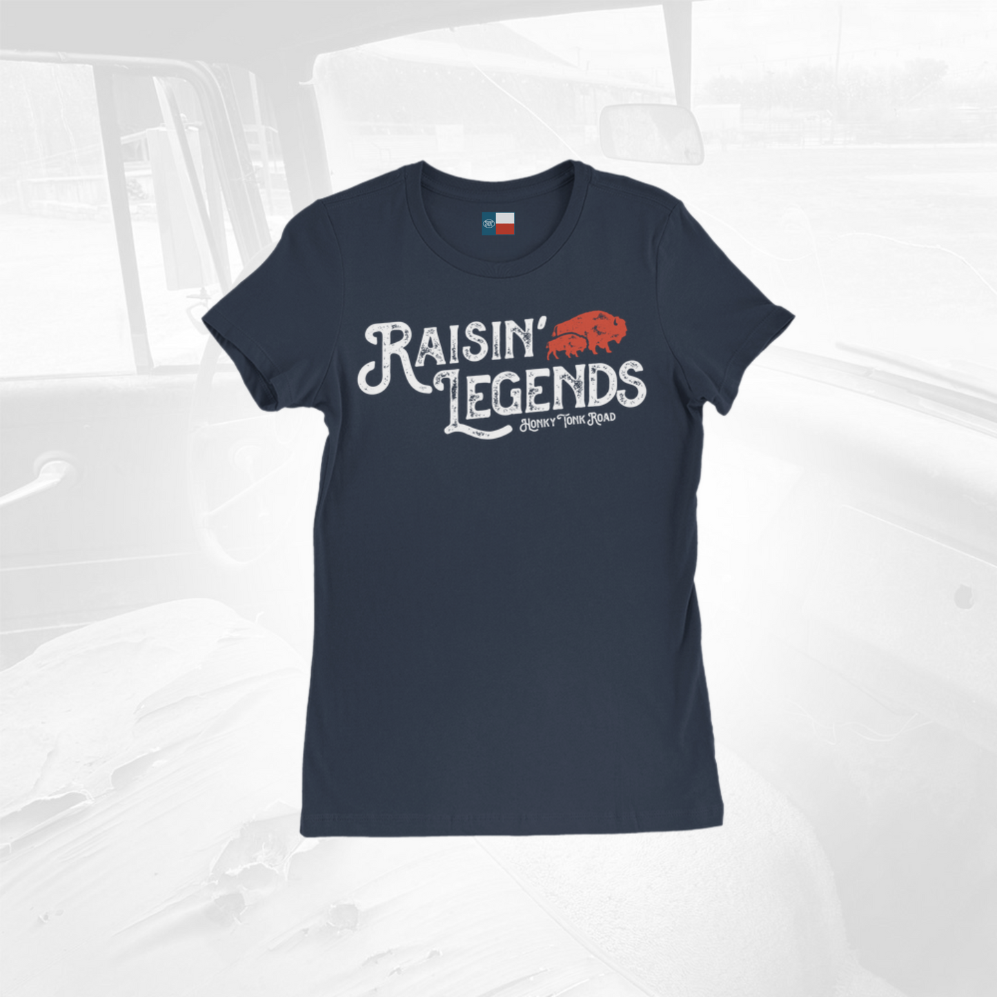 Woman's Graphic Tee Raising Legneds