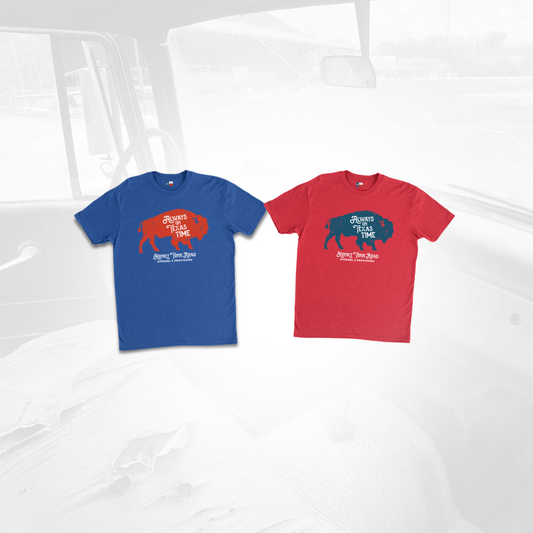Texas Tshirts Red and Blue