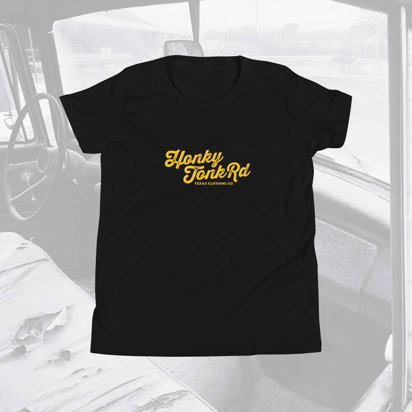 Kids Graphic Tee in Black