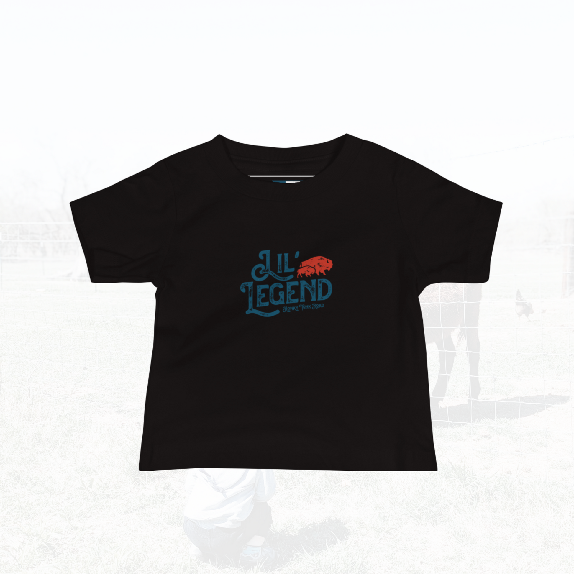 Toddler gRaphic Tee in Black
