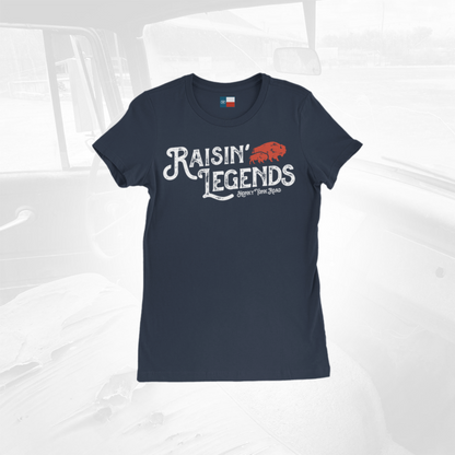 Woman's Graphic Tee Raising Legneds